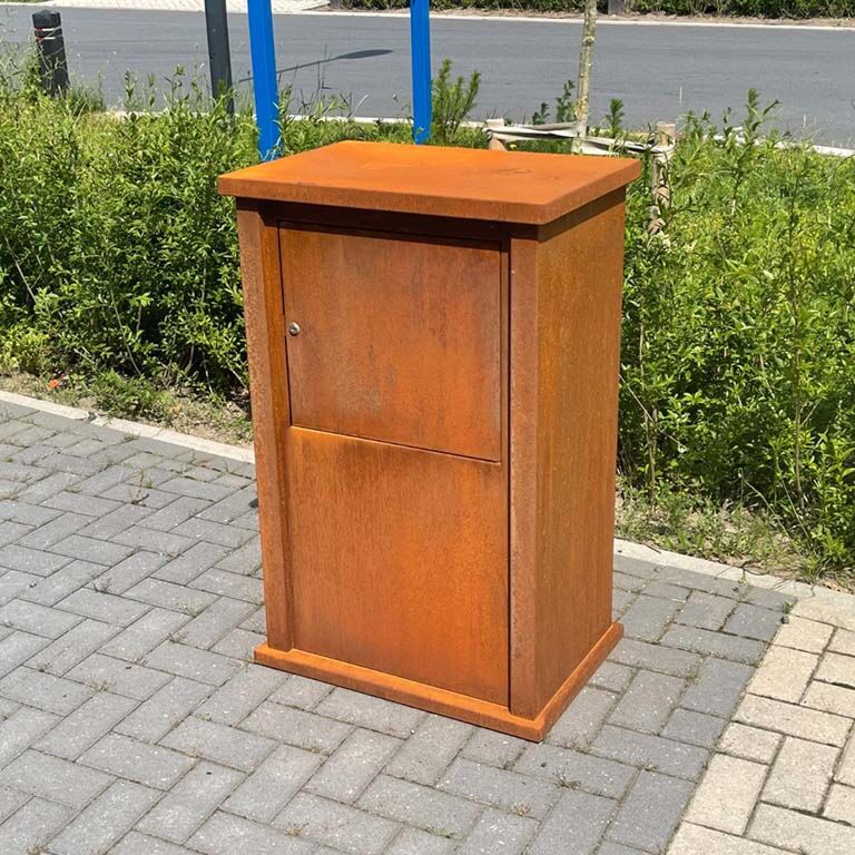 Poštovní schránka z cortenové oceli Arizona typ M