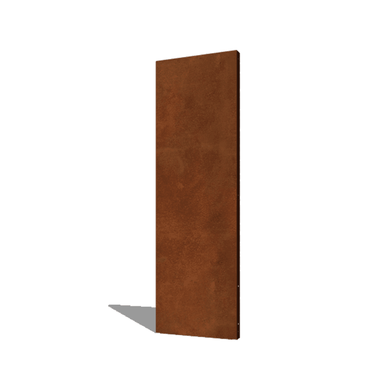 Panel podstavec z oceli corten 60 x 6 x 190 cm