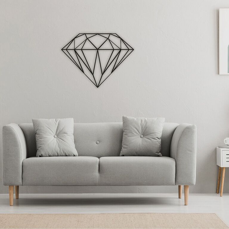 Diamant Kovová dekorace na zeď *OP=OP