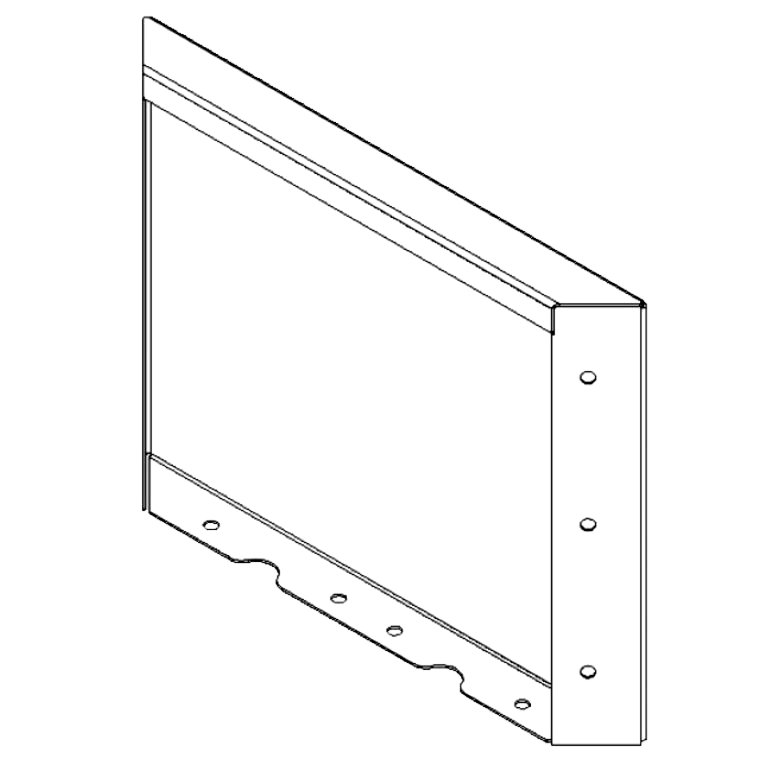 panel Cortenová ocel 30 x 40 cm