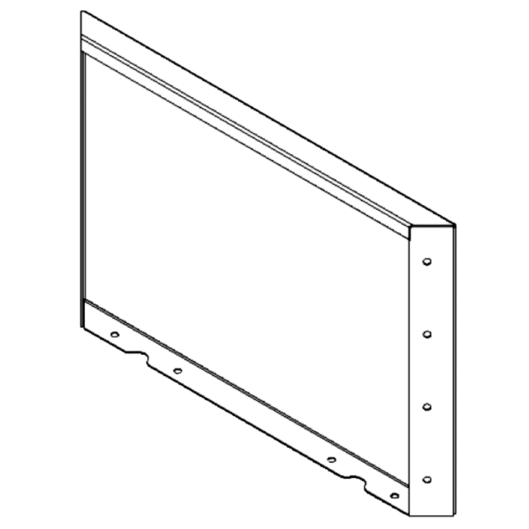 panel Cortenová ocel 40 x 60 cm