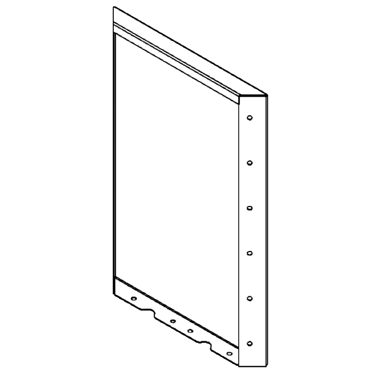 panel Cortenová ocel 60 x 40 cm