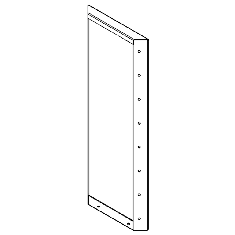 panel Cortenová ocel 80 x 30 cm
