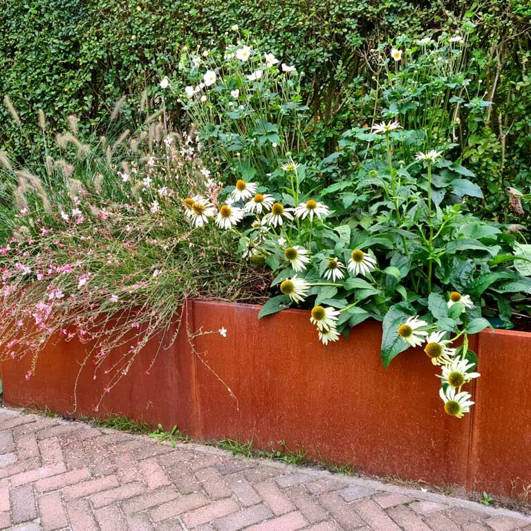 Květináč z cortenové oceli Texas xxl 300 x 80 cm