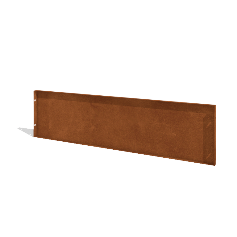 Plot z oceli Corten H panel 180 x 47,5 cm