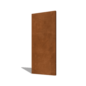 Panel podstavec z oceli corten 80 x 6 x 190 cm