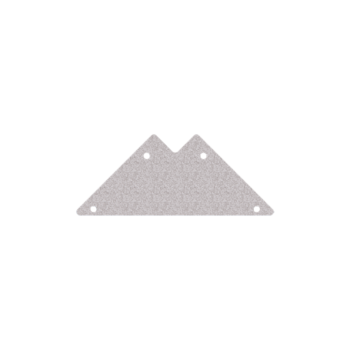 Ocelový květináč - Spojovací deska - 90°