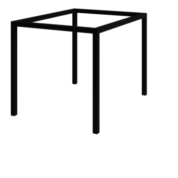 Pergola z oceli - Obdélník - 324 x 250 x 230 cm - RAL9005 matný (černý) - Bez Betonový patek