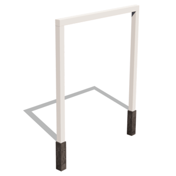 Rovná pergola z práškově lakované oceli 250 cm