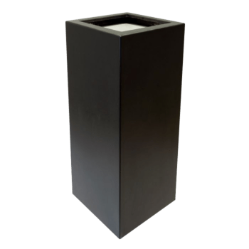 Sklolaminátový květináč - Čtverec - 50 x 50 x 120 cm - Se dnem