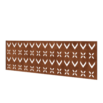 Plot z cortenu H - Panel V - 180 x 63,3 cm