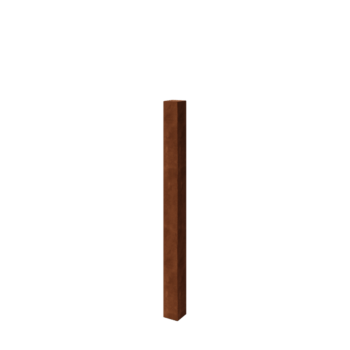 Plotové sloupky z cortenové oceli 150 cm