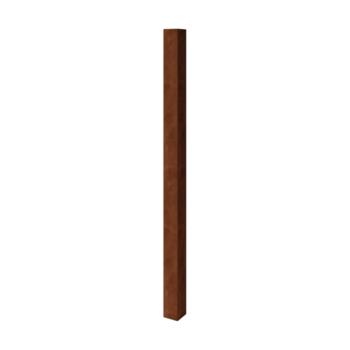 Plotové sloupky z cortenové oceli 200 cm