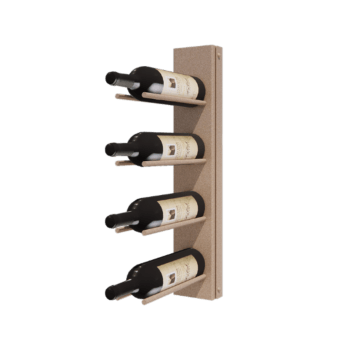 Stojan na víno z oceli - Puglia - 10,6 x 29 x 55 cm - Sand look