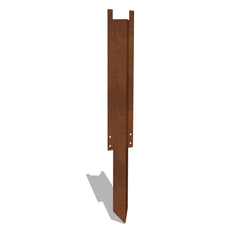 podpěrný kolík dlouhý Cortenová ocel XL 45 cm