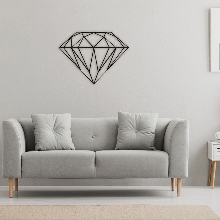 Diamant Kovová dekorace na zeď *OP=OP