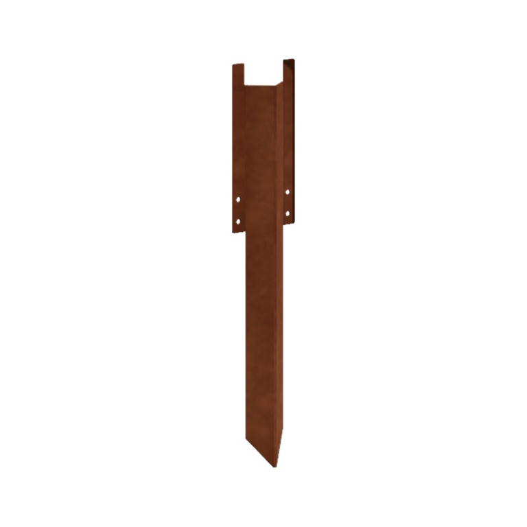 podpěrný kolík dlouhý Cortenová ocel 34 - 37,5 cm