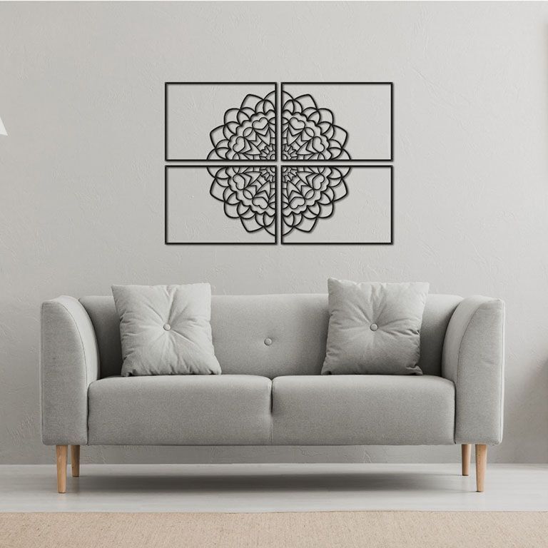 Kovová nástěnná dekorace Mandala *OP=OP