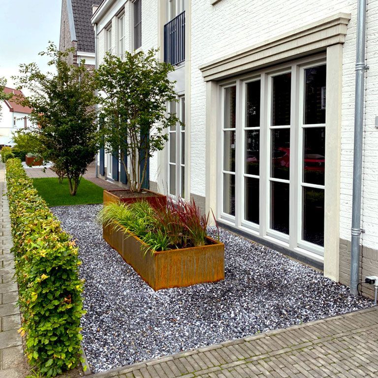 Květináč z cortenové oceli Texas xxl 240 x 60 cm