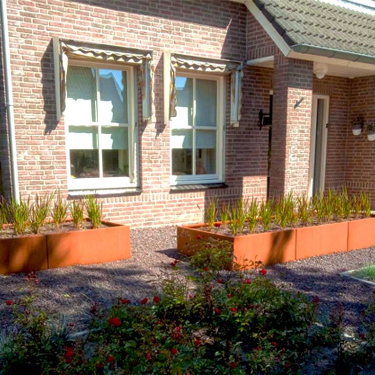 Květináč z cortenové oceli Texas xxl 300 x 100 cm