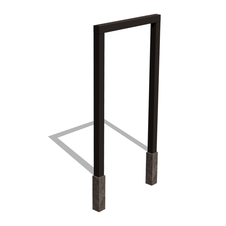 Rovná pergola z práškově lakované oceli 150 cm