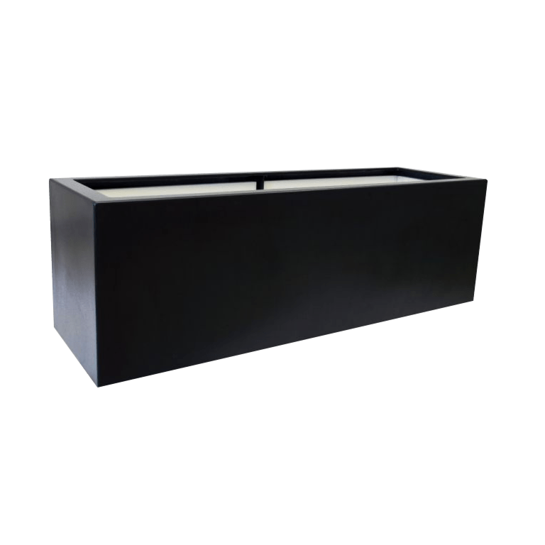 Sklolaminátový květináč - Obdélník - 100 x 40 x 80 cm - Se dnem