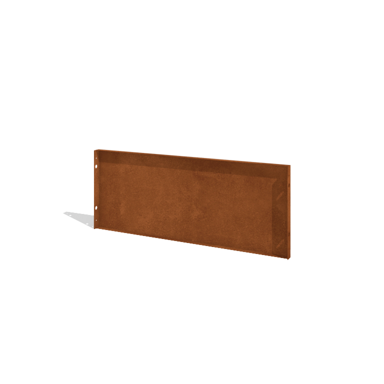Plot z oceli Corten H panel 120 x 47,5 cm