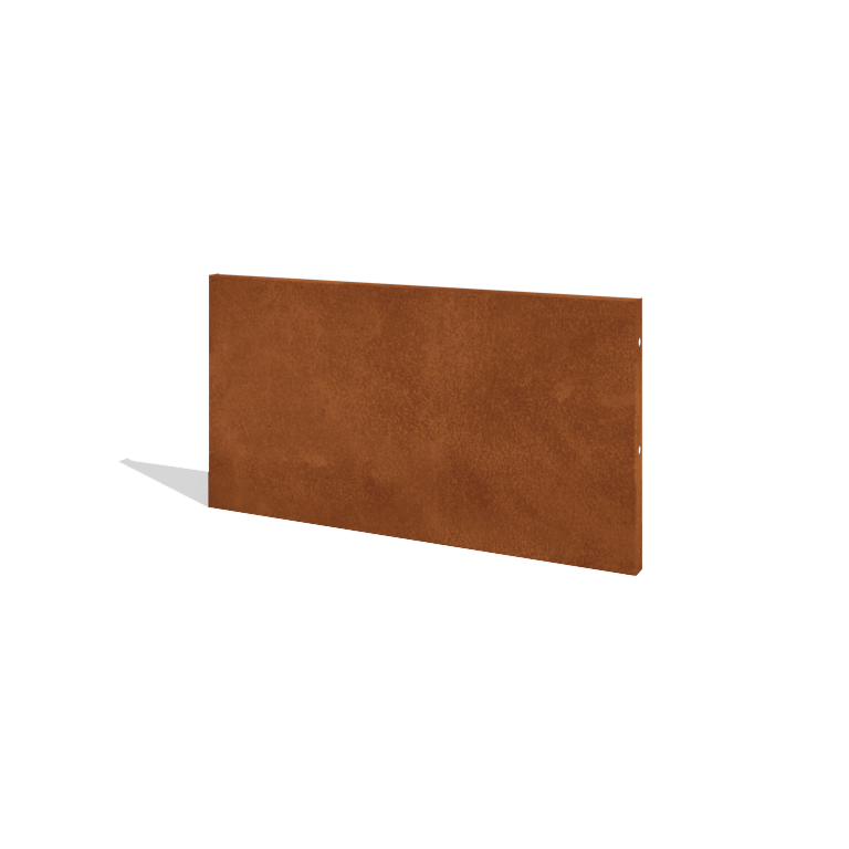 Plot z oceli Corten H panel 120 x 63,3 cm