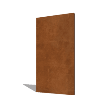 Panel podstavec z oceli corten 100 x 6 x 190 cm