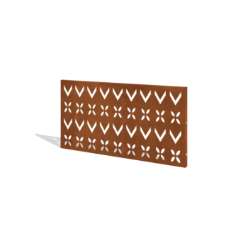 Plot z oceli Corten H panel V 120 x 63,3 cm