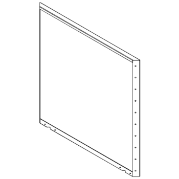 panel Cortenová ocel 100 x 100 cm
