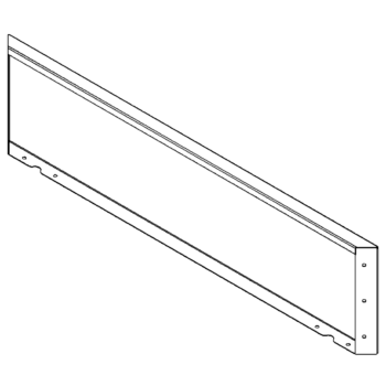 panel Cortenová ocel 30 x 120 cm