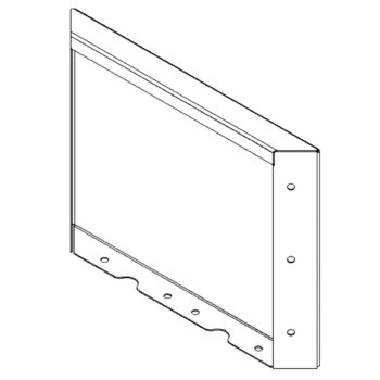 panel Cortenová ocel 30 x 40 cm