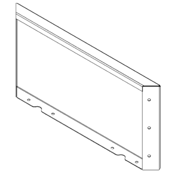 panel Cortenová ocel 30 x 60 cm