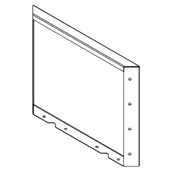 panel Cortenová ocel 40 x 50 cm