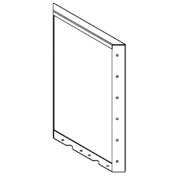 panel Cortenová ocel 60 x 40 cm