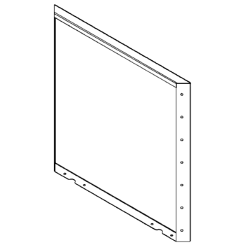 panel Cortenová ocel 70 x 70 cm
