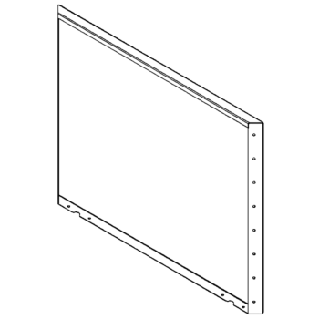 panel Cortenová ocel 80 x 100 cm