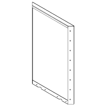 panel Cortenová ocel 80 x 50 cm