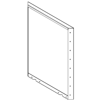 panel Cortenová ocel 80 x 60 cm