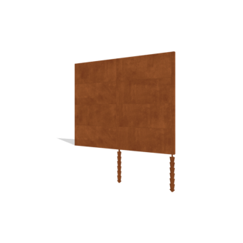Plot z oceli Corten H4 sada 252 cm