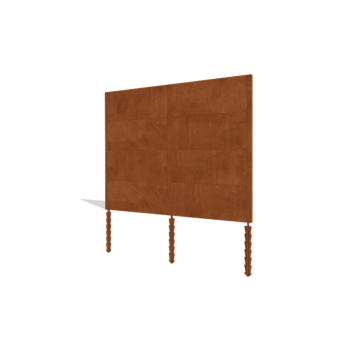Plot z oceli Corten H4 kompletní sada 258 cm
