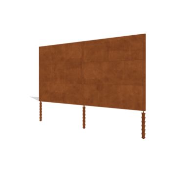 Plot z oceli Corten H3 kompletní sada 378 cm
