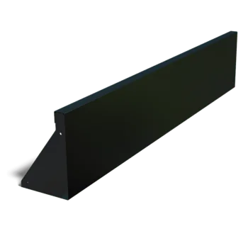 Opěrná stěna z oceli - Rovný - 150 x 30 cm