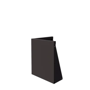 Opěrná stěna z oceli - Vnější roh - 50 x 50 x 60 cm - jiná barva RAL