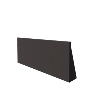Opěrná stěna z oceli - Rovný - 150 x 60 cm - jiná barva RAL