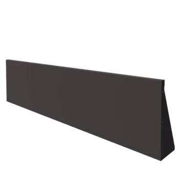 Opěrná stěna z oceli - Rovný - 200 x 50 cm - jiná barva RAL