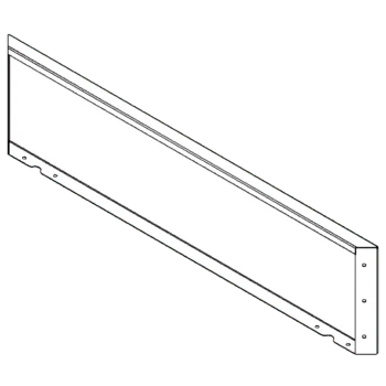Květináč z cortenové oceli - Panel - 30 x 120 cm