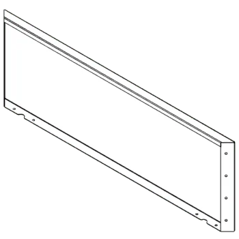 Květináč z cortenové oceli - Panel - 40 x 120 cm