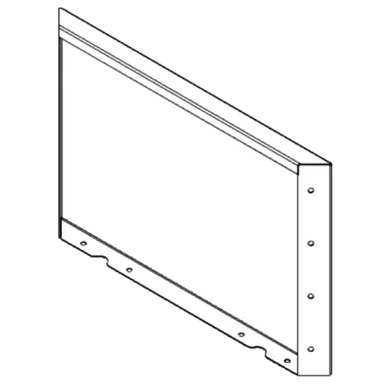 Květináč z cortenové oceli - Panel - 40 x 60 cm